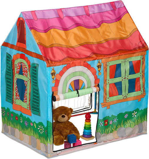 Relaxdays Kinderspielzelt Kleines Haus