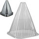 Relaxdays Set 10 Huse Gri Pentru Plante Gri 22x19x19 Cm