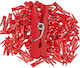 Set 400 Mini Wooden Clips Relaxdays 2.5x0.8x0.3...