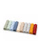 Kidizi Classic Multicolour Baby Burp Cloth 16x16cm 10 Pieces