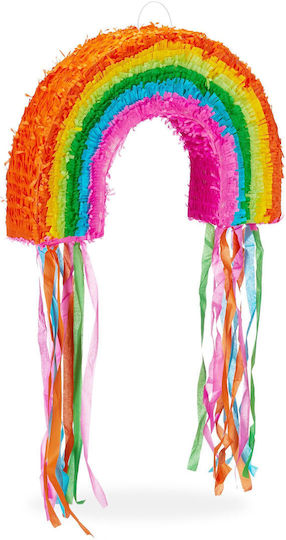 Pinata De Petrecere Colorată Relaxdays 35x53x9cm Multicoloră