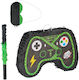 Relaxdays Pinata Controller Set Dunkes Grün Schwarz 28x8x42 cm