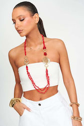 Necklaces Red Beads