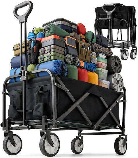 Relaxdays Sistem pentru Transport / Ridicare a Sarcinilor Pliabil pentru Sarcină de până la 100kg