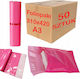 Pink Courier Bags A3 310x420mm 50 Pcs