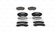 Bosch Brake Pad Set Disc Brake 0 986 494 204