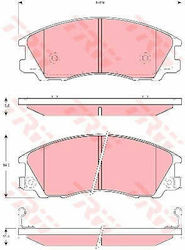 Trw Gdb3299 Brake Pad Set Disc Brake Trw Gdb3299 Brake Pad Set Disc Brake
