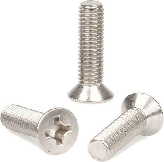 Inox Mare Schraube Kreuz DIN 965 mit Durchmesser M6 und Länge 30mm M7688