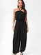 Women's Black One-piece Jumpsuit