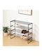 Organizator Pantofi Metalic 117x30x72cm