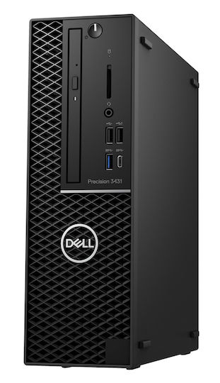 Dell Precision 3431 SFF Generalüberholte Grade A Core i5-9500/8GB/256GB HDD Kein Betriebssystem Überarbeitet