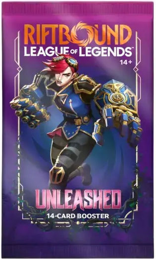 Jasco Games Riftbound League Of Legends Tcg Set Three Unleashed Бустер Riftbound Бустер Кутия Английски