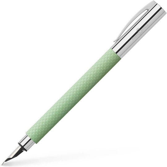 Faber-Castell Ambition Opart Fountain Pen Extra Fine Green with Green Ink