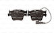 Bosch Auto Bremsbeläge Satz 0 986 494 835
