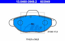 Set Plăcuțe Frână Disc Ate 13.0460-3949.2