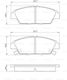 Bosch Disc Brake Pad Set 0 986 424 289