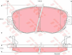 Trw Gdb3235 Brake Pad Set Disc Brake Trw Gdb3235 Brake Pad Set Disc Brake
