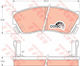Trw Gdb883 Brake Pad Set Disc Brake