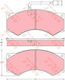 Trw Gdb5054 Brake Pad Set Disc Brake