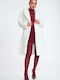 Long Women's Fur White