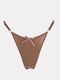Damen-Slip Braun