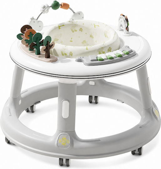 ForAll Baby Walker with Music for 6+ Months Gray