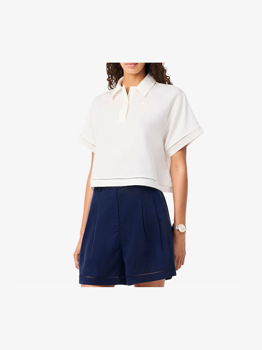 Lacoste Polo Λευκό