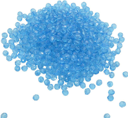 Perlen & Pailletten 8mm 500g Blau