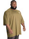 Αθλητικό T-shirt Army Green