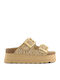 Women's Flat Sandals Beige
