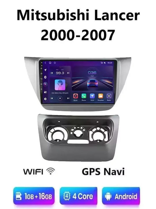 Car Audio System for Mitsubishi Lancer 2000-2007 Bluetooth USB WiFi GPS Apple CarPlay Android Auto with 9" Touch Screen