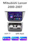 Car Audio System for Mitsubishi Lancer 2000-2007 Bluetooth USB WiFi GPS Apple CarPlay Android Auto with 9" Touch Screen