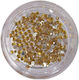 Strass Runde Diamantenstücke Beauty Hall Gold