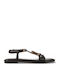 Women's Flat Sandals Black