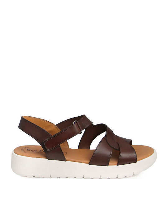 Sandale Casual Damă Din Piele Maro