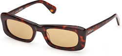 Max & Co Black Sunglasses With Horn-Rimmed Frame