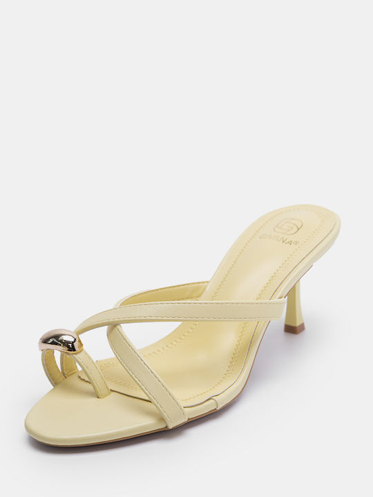 Decoro Decoro Women's Sandals Yellow