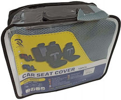 Rchang Autositzbezüge Set 10 Stück Blau TOPF-230535 Rchang Autositzbezüge Set 10 Stück Blau TOPF-230535