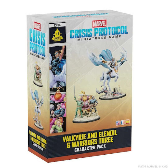 Marvel Crisis Protocol Valkyrie On Aragon & Warriors Three