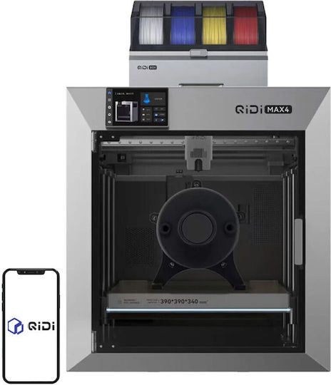 QiDi Max 4 Combo Eigenständiger 3D-Drucker mit Konnektivität Ethernet / USB / Wi-Fi