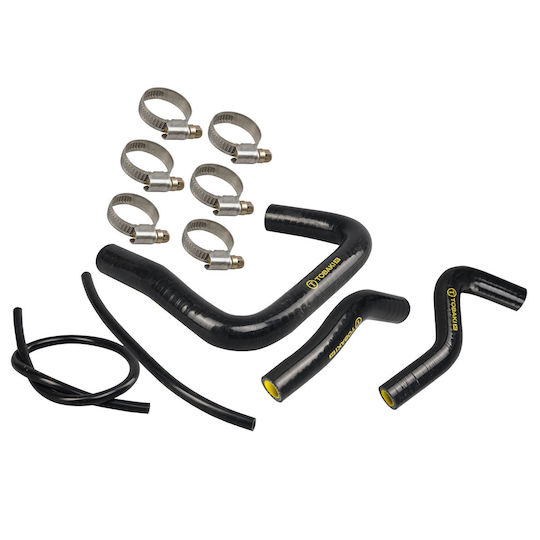 Silicone Radiator Hoses Aramide+Breather Tubes Racing Yamaha Nmax 125/155 Tobaki