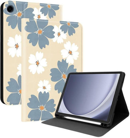 Flip Cover Μπεζ (Galaxy Tab A9/a11)