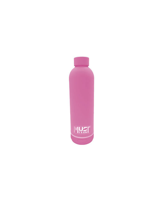Must Team Stainless Steel Water Bottle 500ml Blue