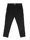 Cargo Trousers In Slim Fit Black
