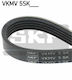 SKF Vkmv 5sk628 Rippierter Autotriebwerk Gürtel