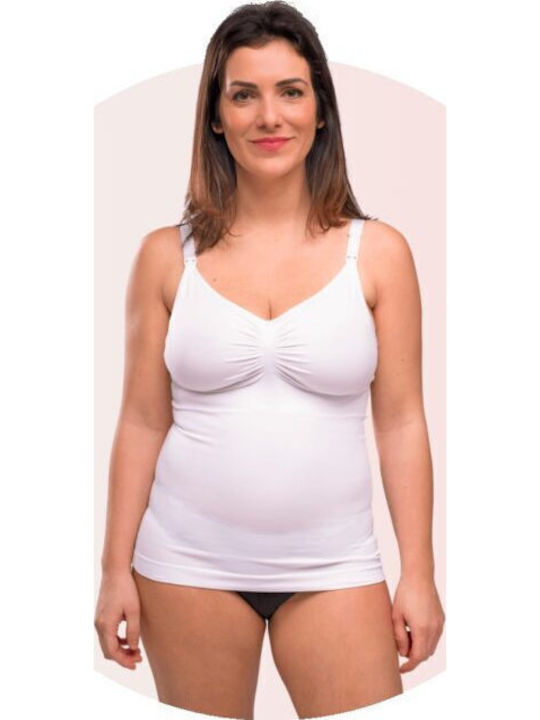 Carriwell Seamless Nursing Top Bra White M Cw150111