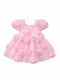 Girls Dress Floral White G221