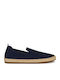 Fabric Men's Espadrilles In Blue Color