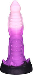Galactic Cock Fantasy Liquid Silicone Dildo Suction Cup 20.5cm Multicolor
