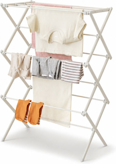 Bakaji Klappbarer Kleiderständer Weiß Innen- und Außenbereich 72x38x104 cm 02002251 Bakaji Klappbarer Kleiderständer Weiß Innen- und Außenbereich 72x38x104 cm 02002251